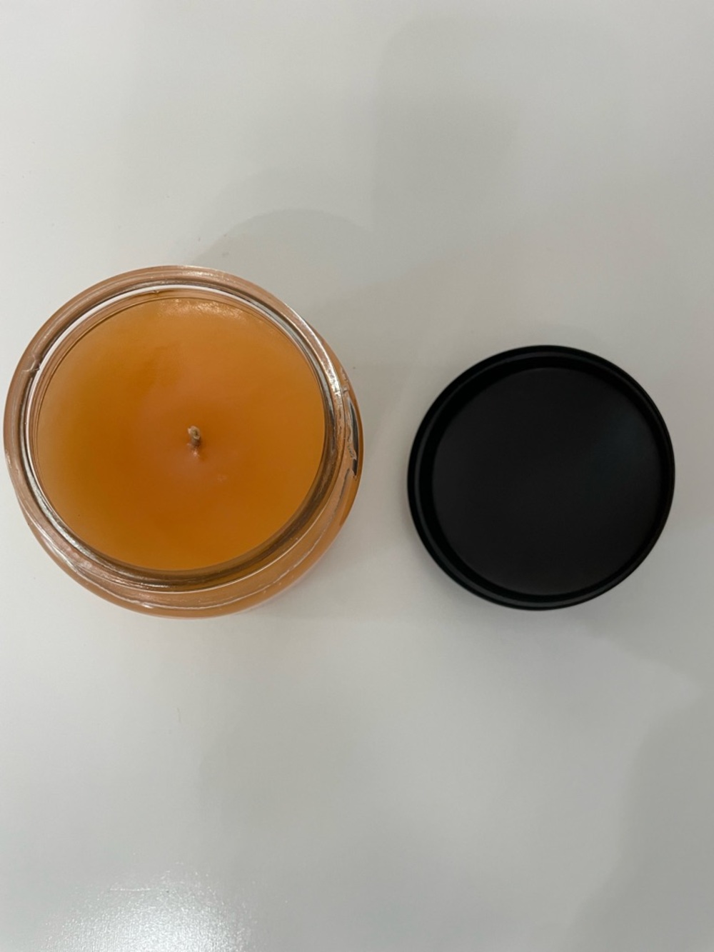 Lantern Hill Mimosa & Mandarin Scented Candle, Orange Single Wick Jar Candle - Picture 5 of 7